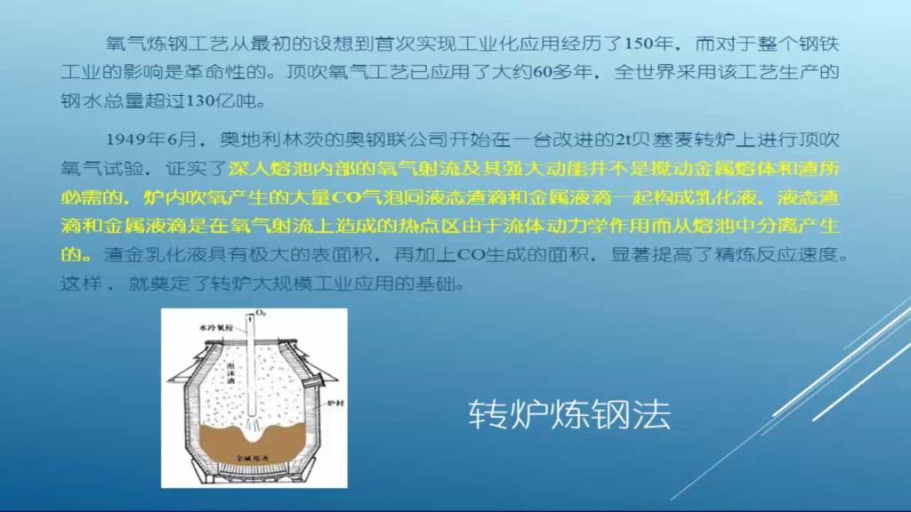 转炉内熔体运动及炉型与氧枪的合理选择